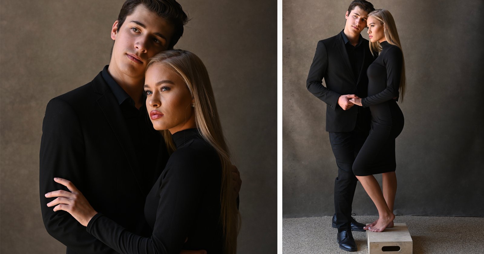 Spread 'em - A top tip for photographing tall & short couples