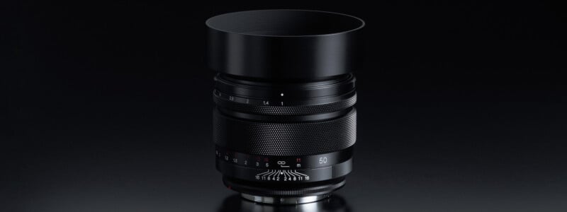 Cosina Voigtlander Nokton 50mm f/1 lens for Canon RF-mount