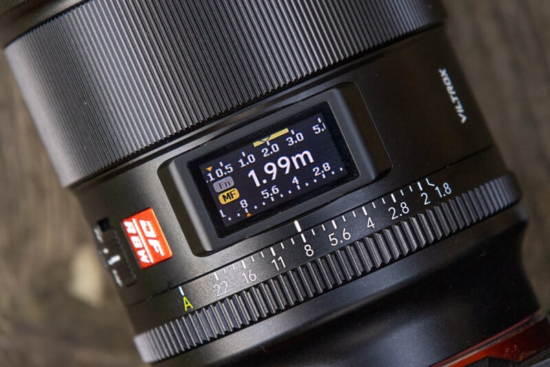 Viltrox AF 16mm f/1.8 FE lens.